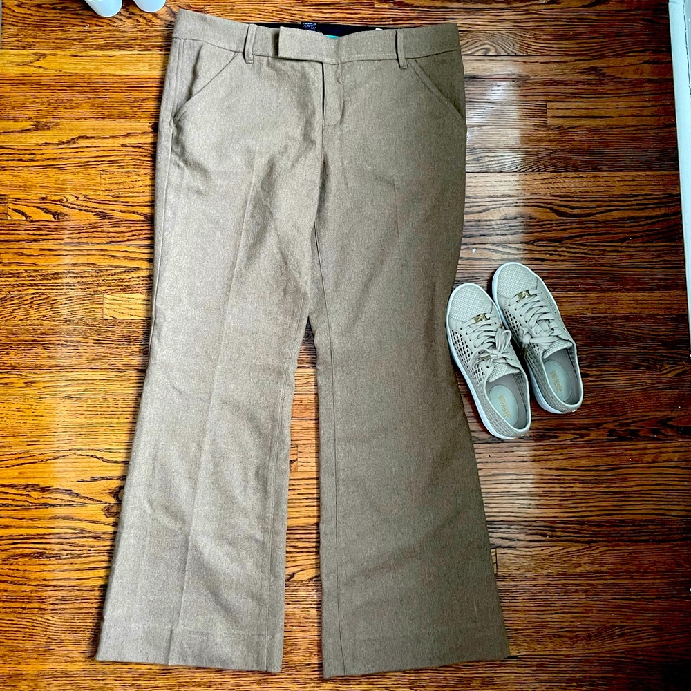 Club Monaco Tan Wool Pants size 10 P